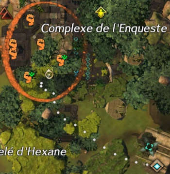 Récupérer les golems LUM0009 volés par l'Enqueste - localisation évènement dynamique