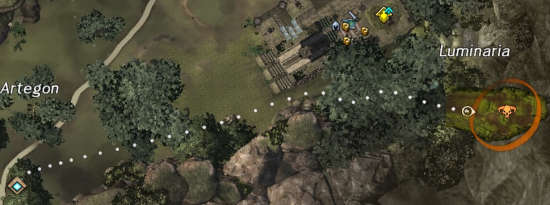 Terrasser le troll de la jungle massif - localisation évènement dynamique