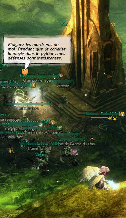 Guild Wars 2 (gw2) : Meta évènement Bassin Aurique Garde du Sud