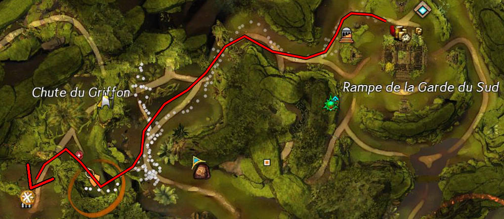 Guild Wars 2 (gw2) : Meta évènement Bassin Aurique Garde du Sud